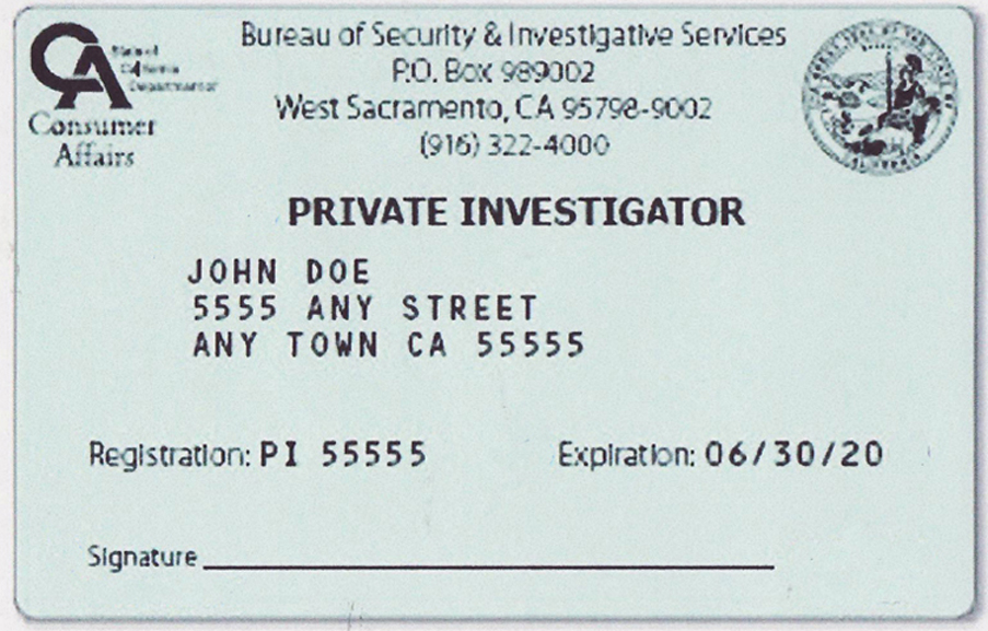 get prepared for the California PI license test